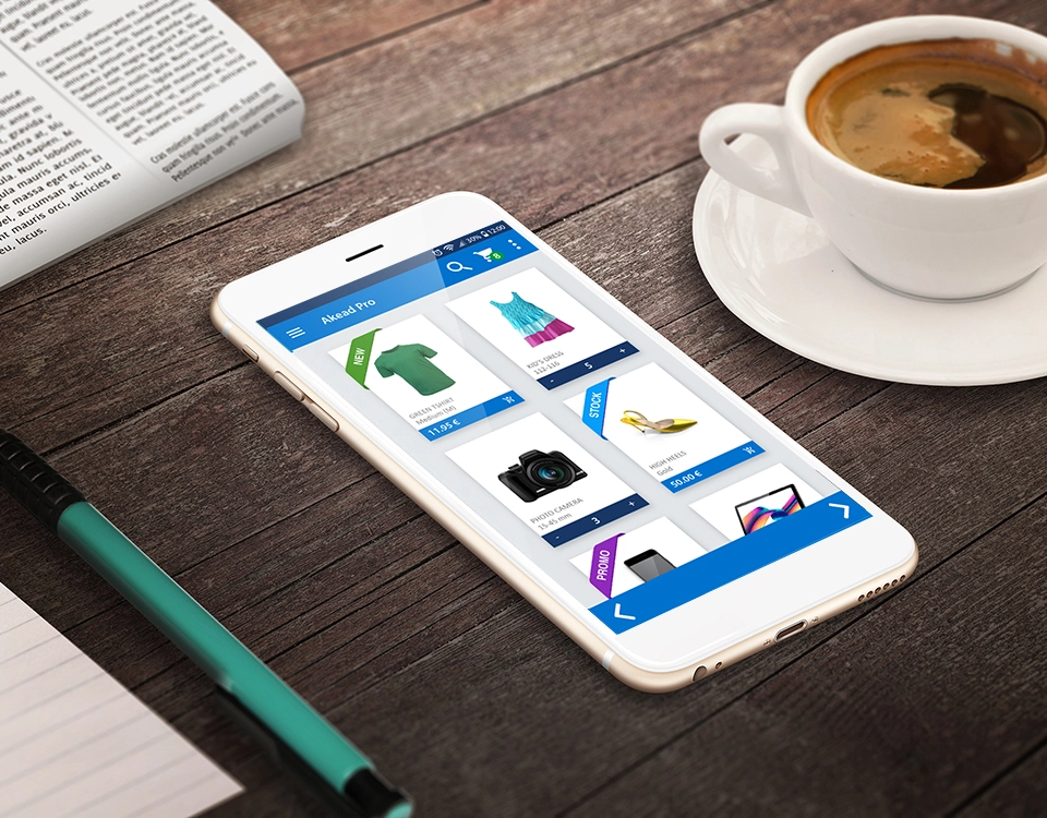 Akead Pro B2B par Sevilog – application mobile pour clients professionnels